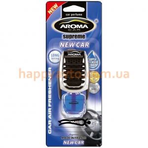 Ароматизатор в авто Aroma Car Supereme Slim 8ml - NEW CAR